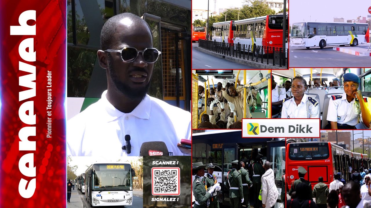 Transport public : Dakar Dem Dikk dévoile la nouvelle identité visuelle de ses bus