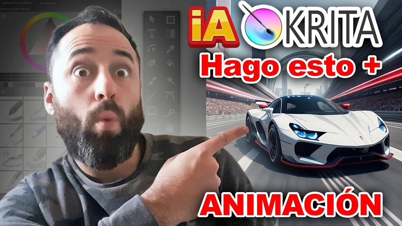 Krita iA + Movimiento