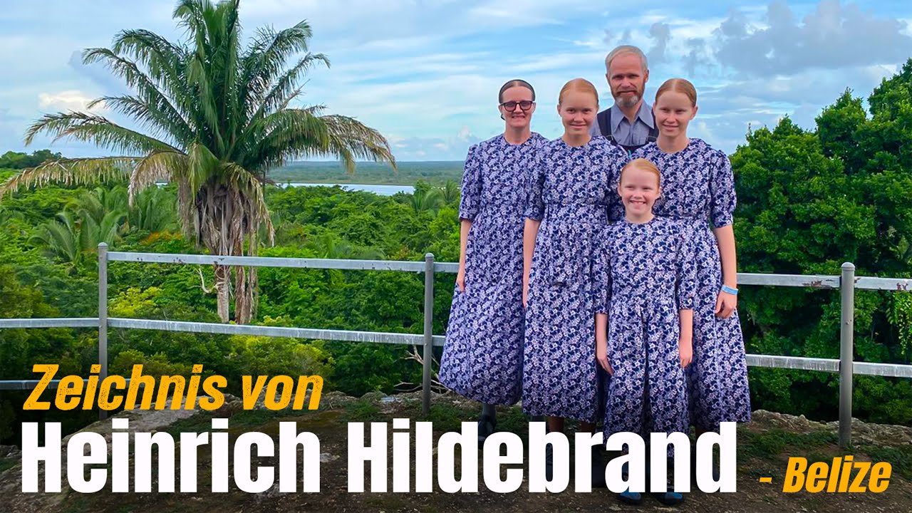 Zeichnis von Heinrich Hildebrand - Belize - Plautdietsch