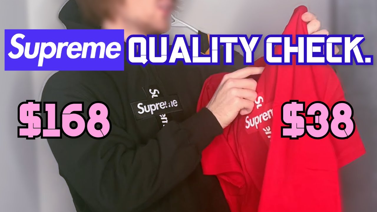 Are Supreme hoodies and shirts good quality? (WATCH BEFORE BUYING)