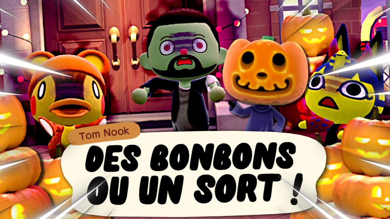 ON FÊTE HALLOWEEN SUR ANIMAL CROSSING NEW HORIZONS !