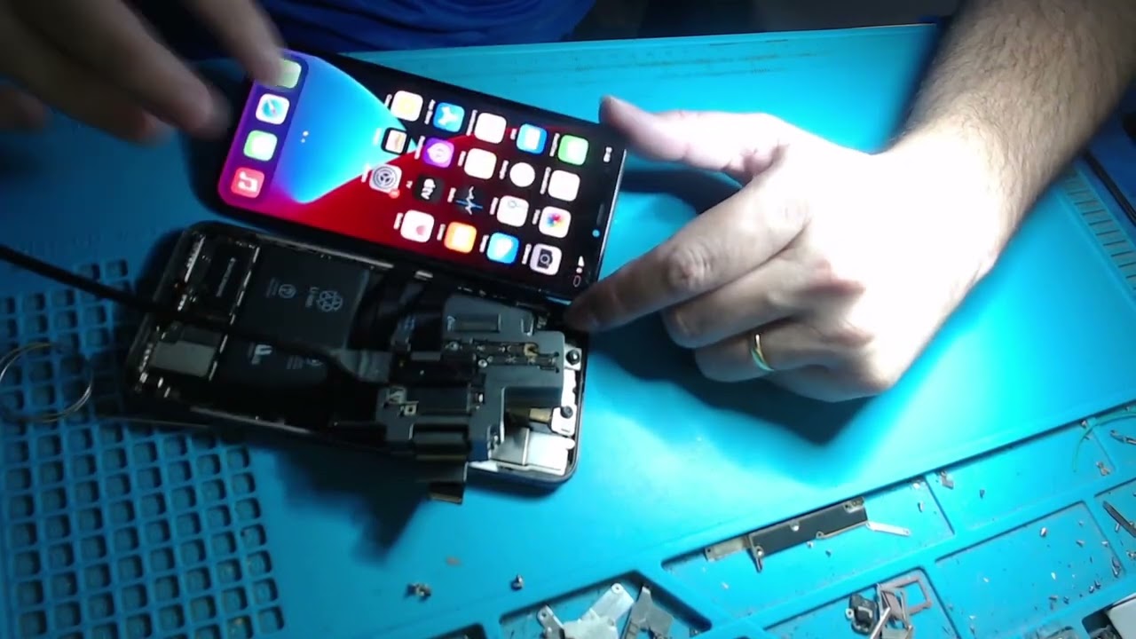 iPhone X Falha de rede, sem IMEI e Firmware de Modem