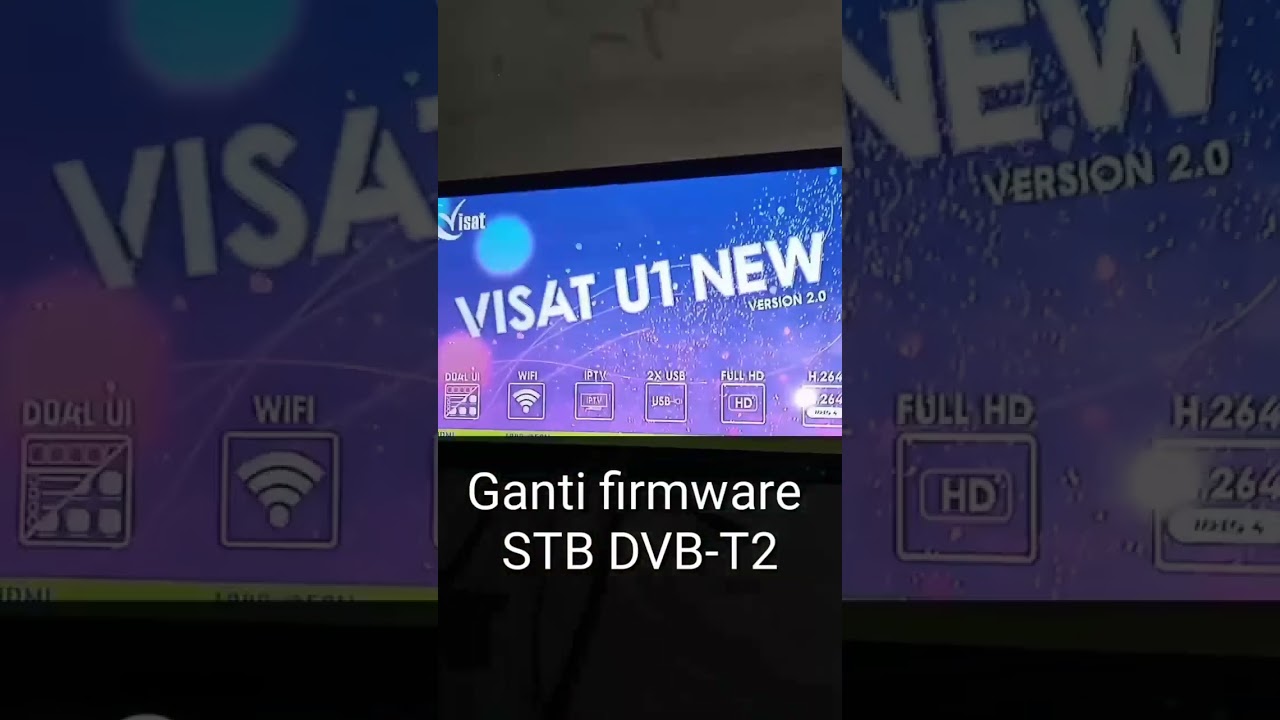 Ganti firmware stb DVB-T2 chipset GX6701