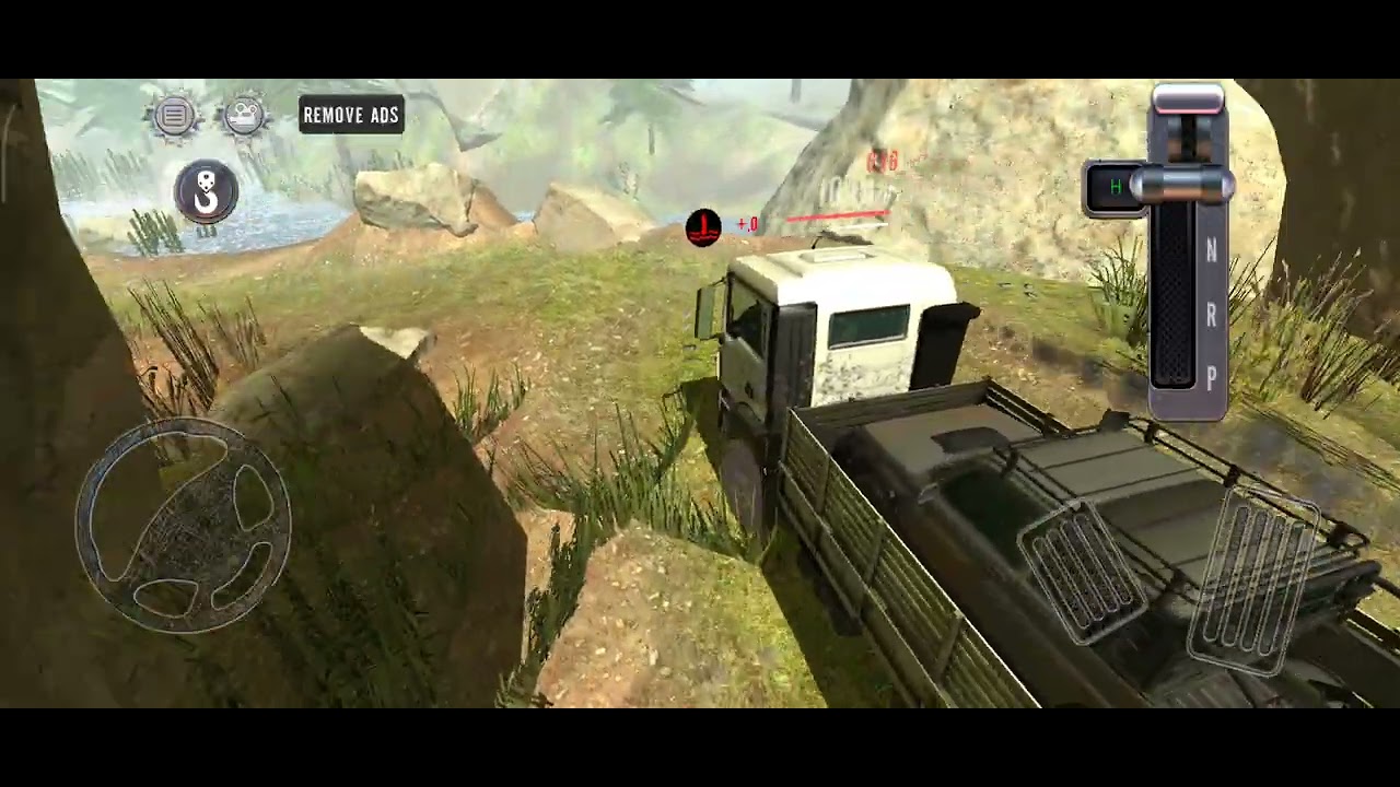 Truck simulator off road 4, mengangkut mobil mogok