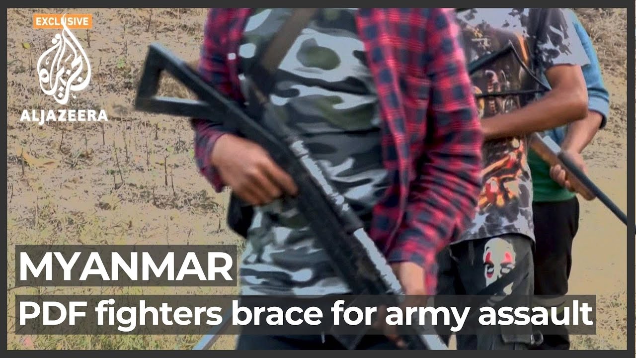 Myanmar: People's Defence Force braced for army assault