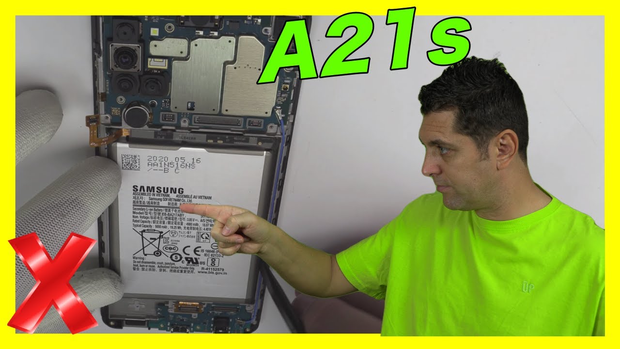 Замена аккумулятора Samsung A21s