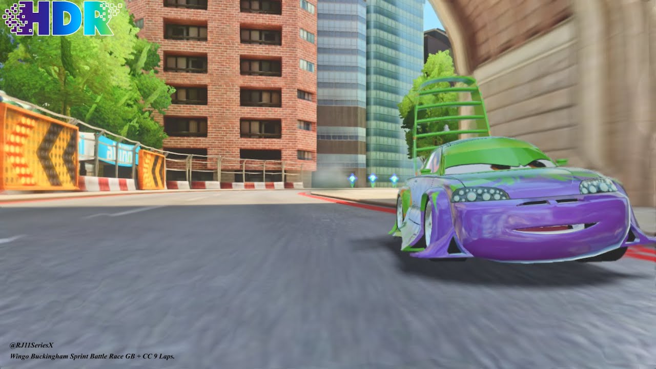[HDR] Wingo Buckingham Sprint Battle Race GB + CC 9 Laps