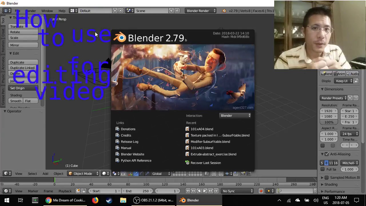 Getting Started with Blender for Video Editing (01)