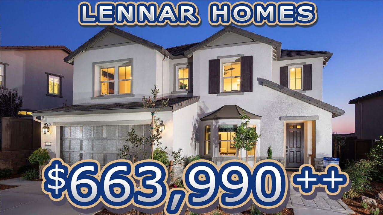 LENNAR HOMES| EL DORADO HILLS, CALIFORNIA |SIENNA RIDGE ESTATES| 2722 SQFT MODEL|FALL HOME TOUR 2020