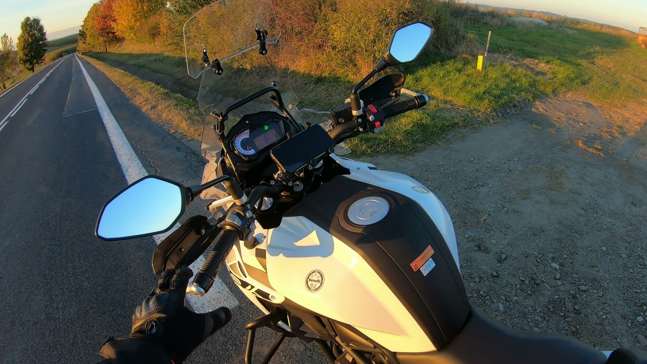 Benelli TRK 502X Okolice Bieszczad