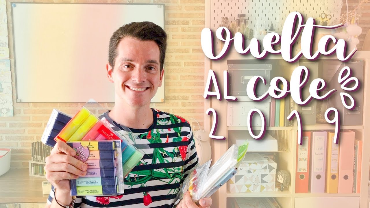 Haul VUELTA AL COLE 2019 | materialescolar.es | Subrayadores PASTEL