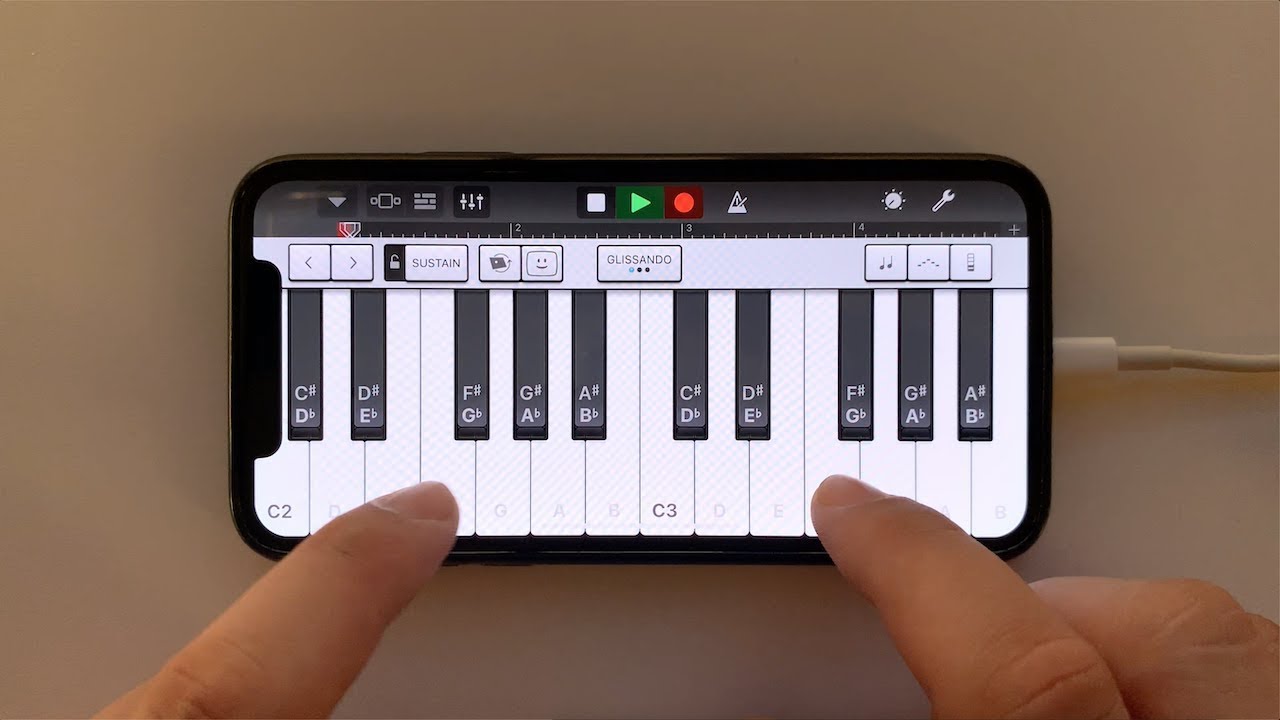 Beverly Hills Cop Theme - Axel F on iPhone (GarageBand)