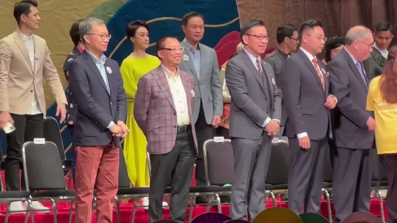 20240101 沙田粵劇同樂日 梁兆明龍貫天蓋鳴輝等。真是眾星雲集！