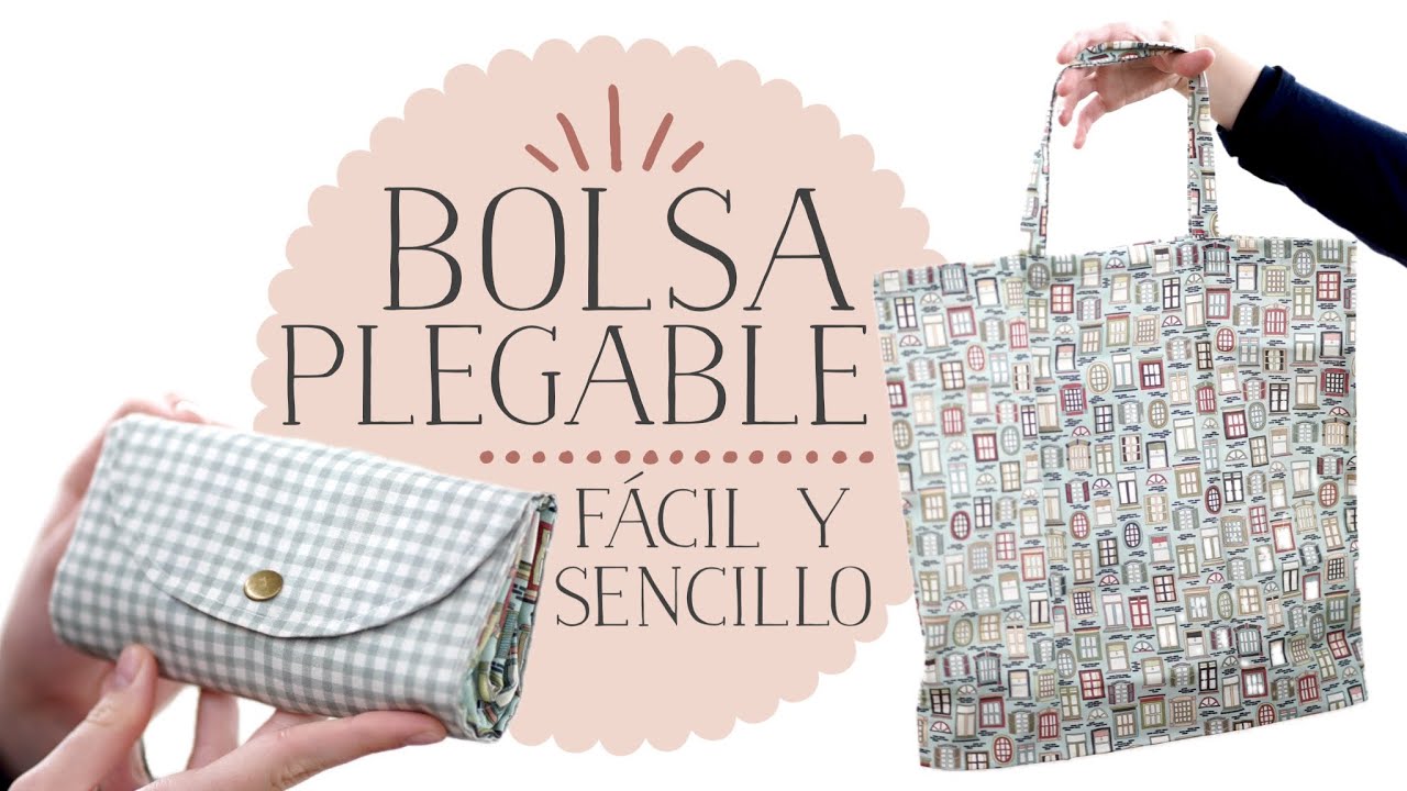 Bolsa Plegable con Fuelle - F&aacute;cil y Sencillo de Realizar