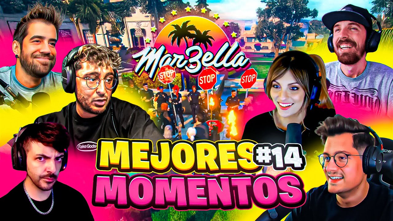 MEJORES MOMENTOS MARBELLA VICE 3 #14😂🌴AURON, NEXXUZ, CAROLA, SPURSITO 