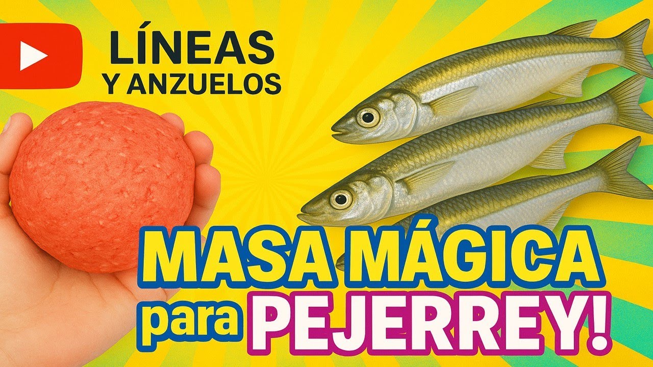 🎣 ¡MASA MÁGICA para PEJERREY! Rinde Mucho y Pesca Más (Fácil y Casera)