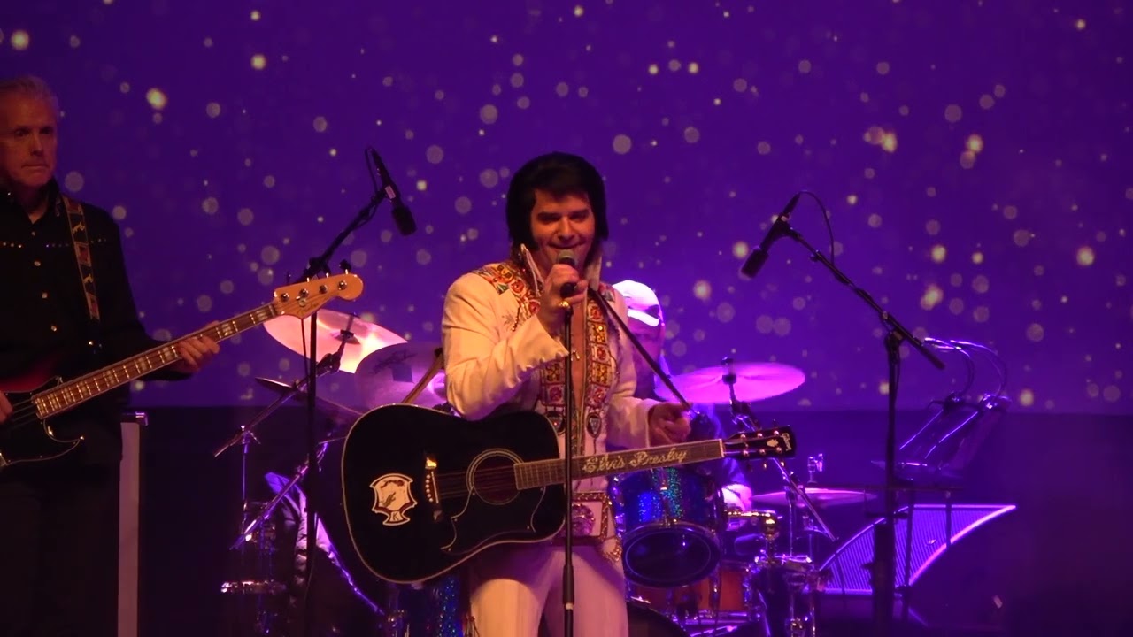 Elvis & friends weekend Norway 2022, Morgan Voien and bass singer Terje J.D Våge