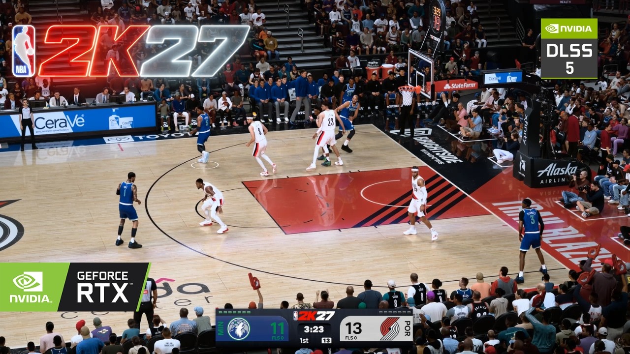 NBA 2K27 With DLSS 5 Looks Insane! Realistic Highlights Gameplay