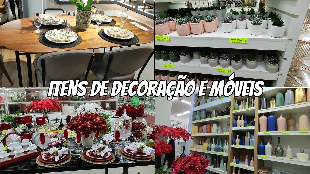 Itens de Decoração e Móveis l Tour pelas lojas Mobly e Fernet