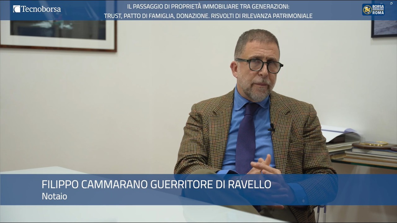 Il passaggio di proprietà immobiliare tra generazioni: trust, patto di famiglia, donazione