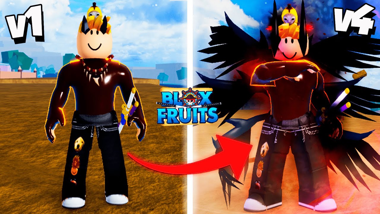 LOGR&Eacute; CONSEGUIR LA V4 GHOUL EN BLOX FRUITS! *muy dif&iacute;cil* 😤