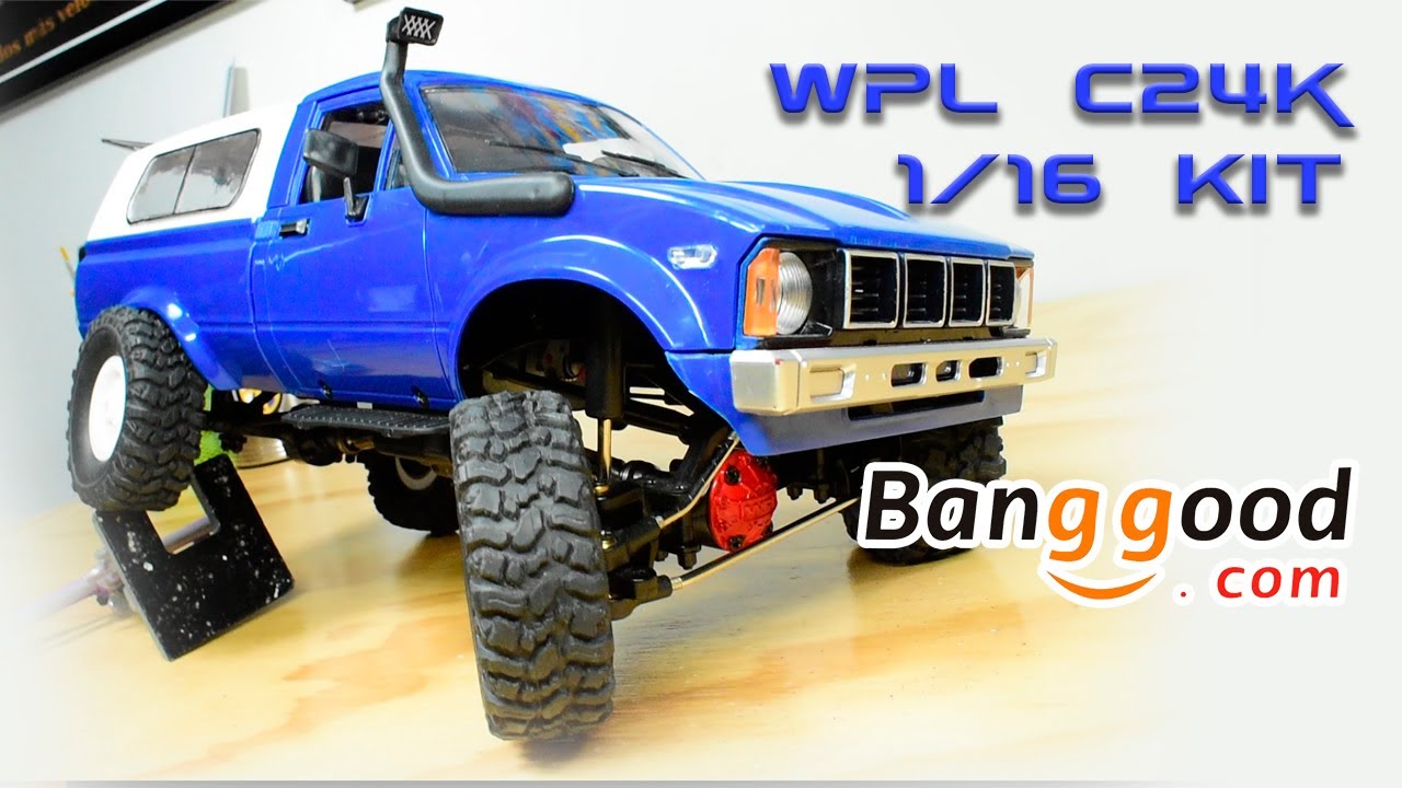 Lo que pedi vs lo que recibi de Banggood WPL C24 1/16 kit
