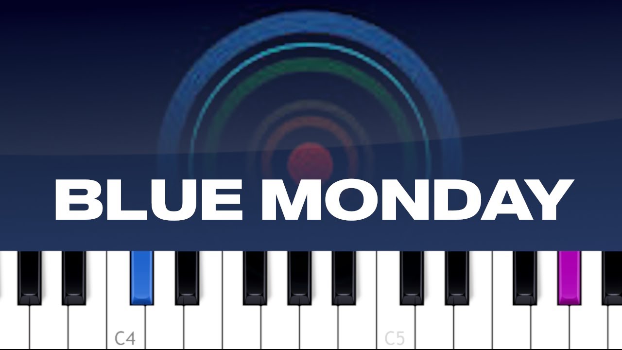 New Order - Blue Monday (piano tutorial)
