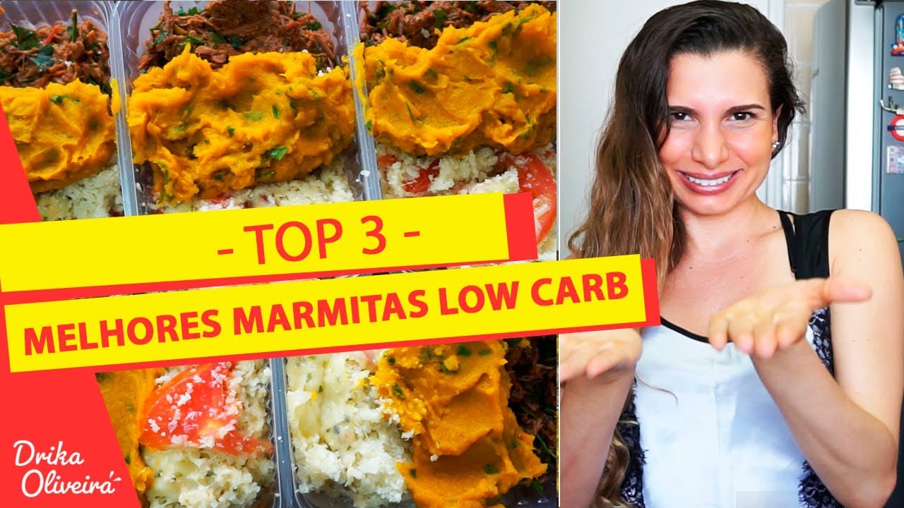 3 MELHORES MARMITAS LOW CARB PARA EMAGRECER RÁPIDO / Emagrecer em uma semana/Receitas Fit #Ep.42