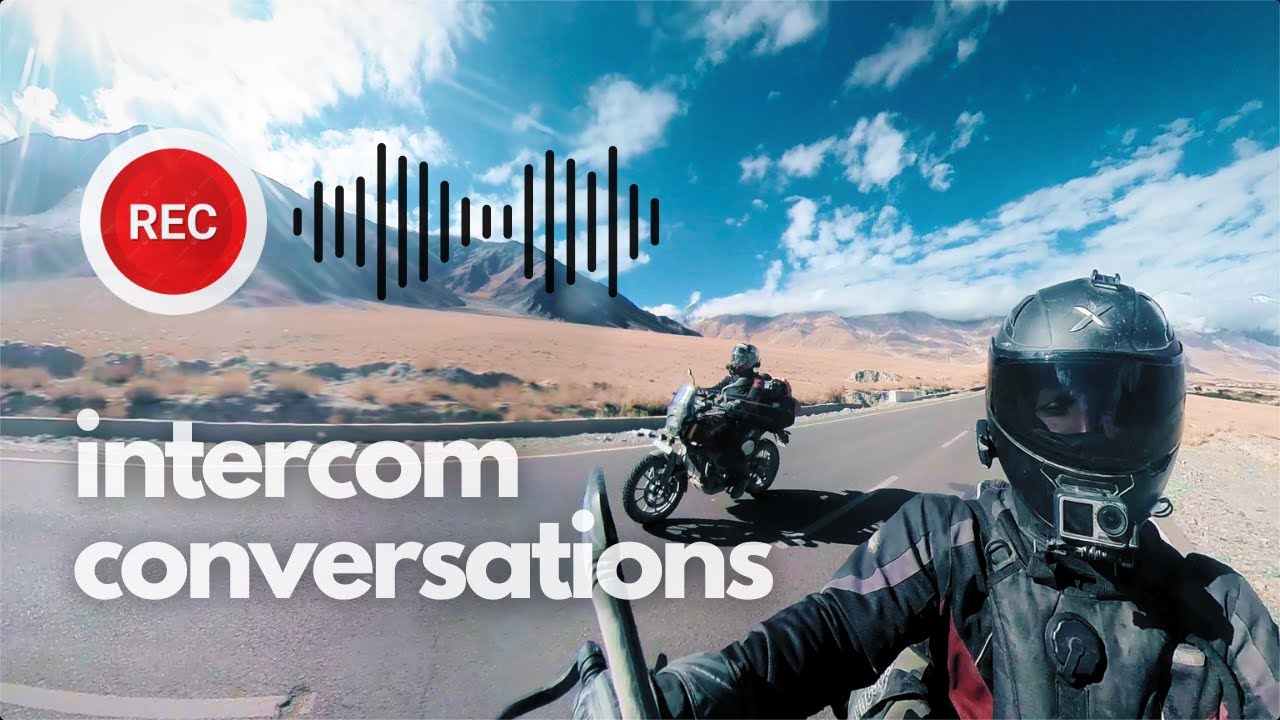 How to record your helmet intercom audio for moto vlogging. Easy DIY setup!