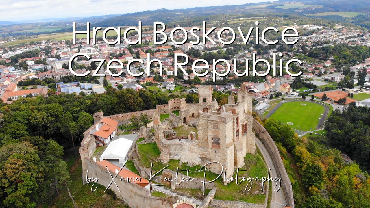 TRAVEL Hrad Boskovice, Czech Republic - Drone 4K