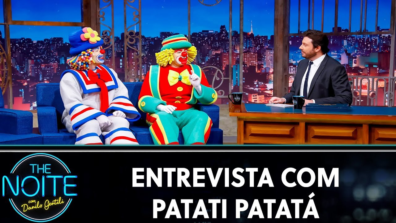 Entrevista com Patati Patatá | The Noite (22/11/19)