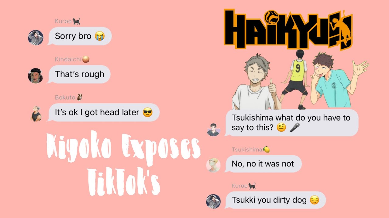 Haikyuu! Kiyoko Exposes TikTok’s//pt 2//𝕙𝕩𝕟𝕖𝕪𝕓𝕖𝕖
