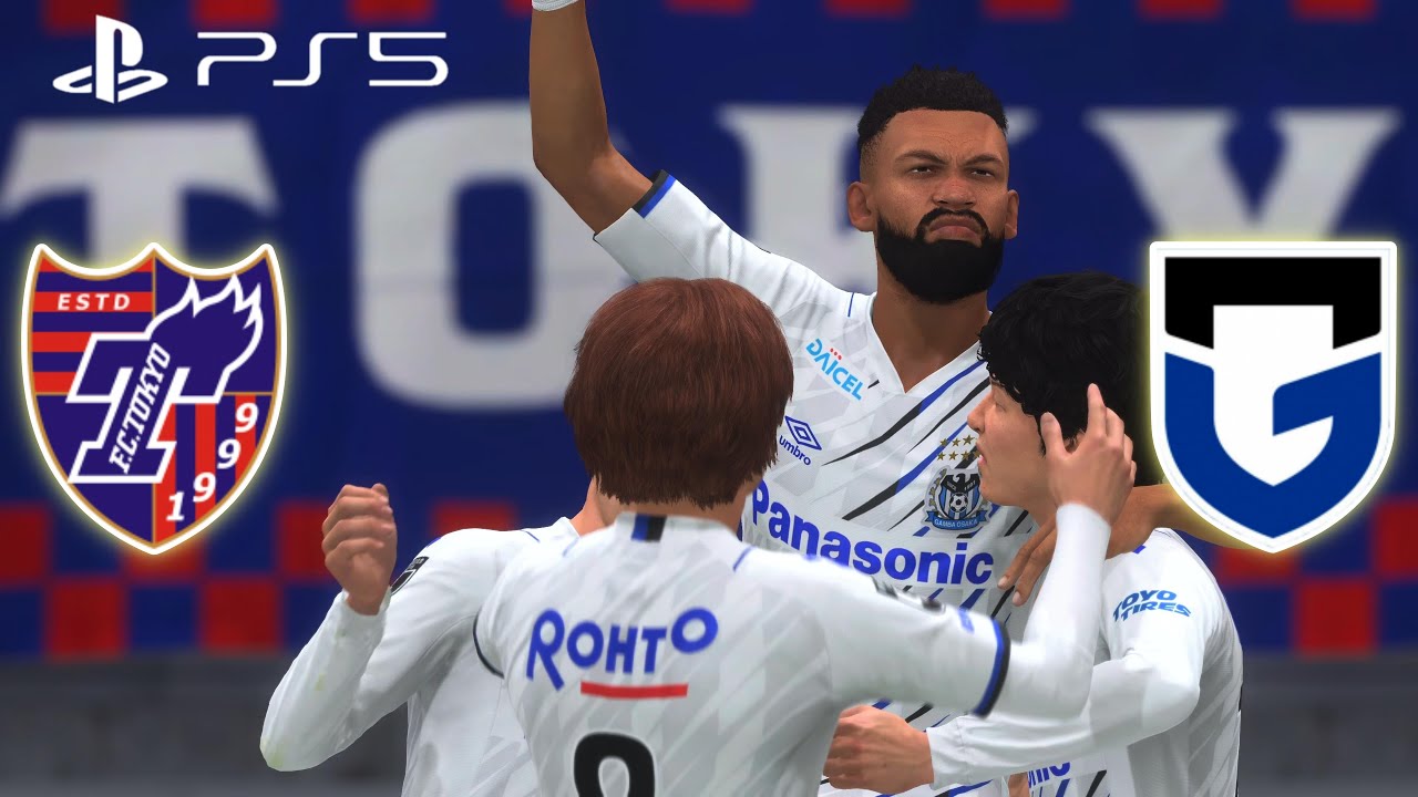 FIFA 22 - FC東京 vs ガンバ大阪 | J1リーグ | PS5™ ゲームプレイ [4K 60FPS]
