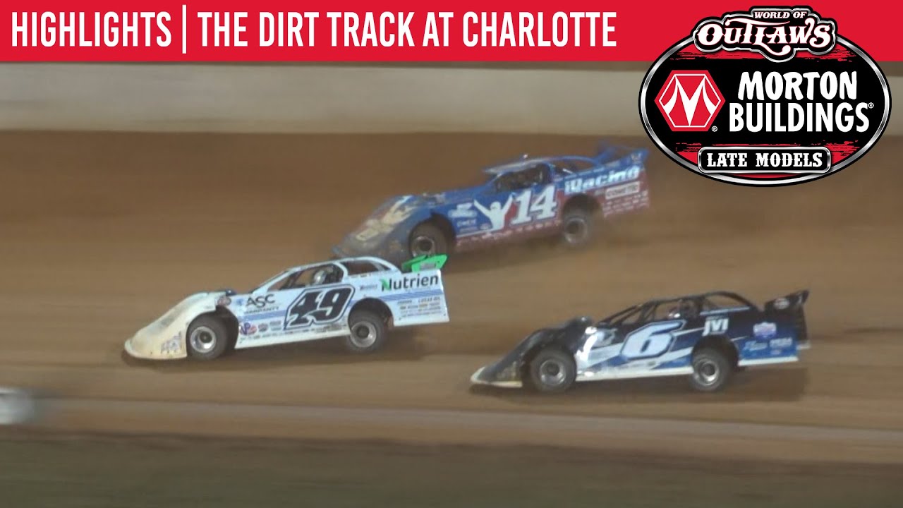 World of Outlaws Morton Buildings Late Models Dirt Track at Charlotte November 5, 2020 | HIGHLIGHTS
