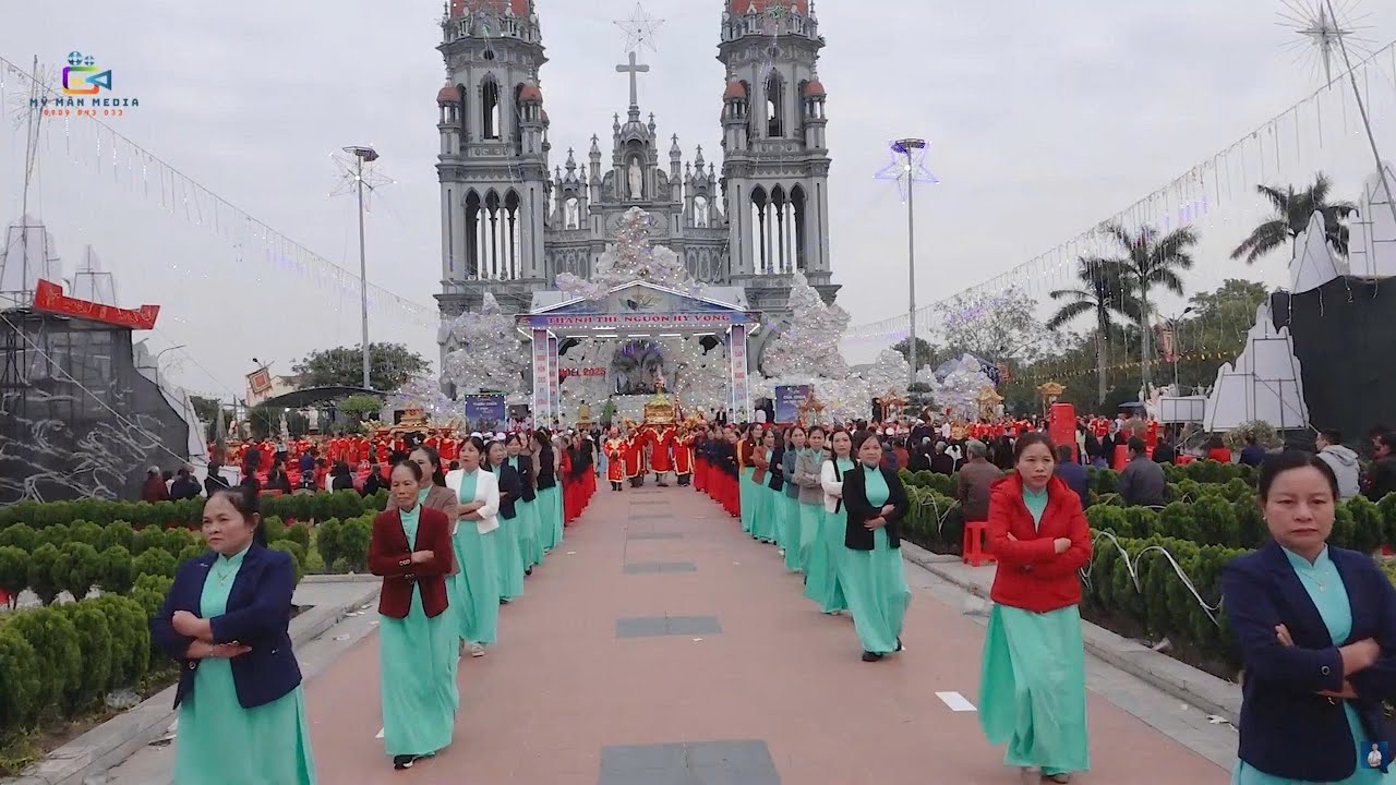 GIÁO PHẬN BÙI CHU - GX LÁC MÔN: CUNG NGHINH CÁC THÁNH & THÁNH LỄ KHAI MẠC TUẦN CHẦU #mymanmedia