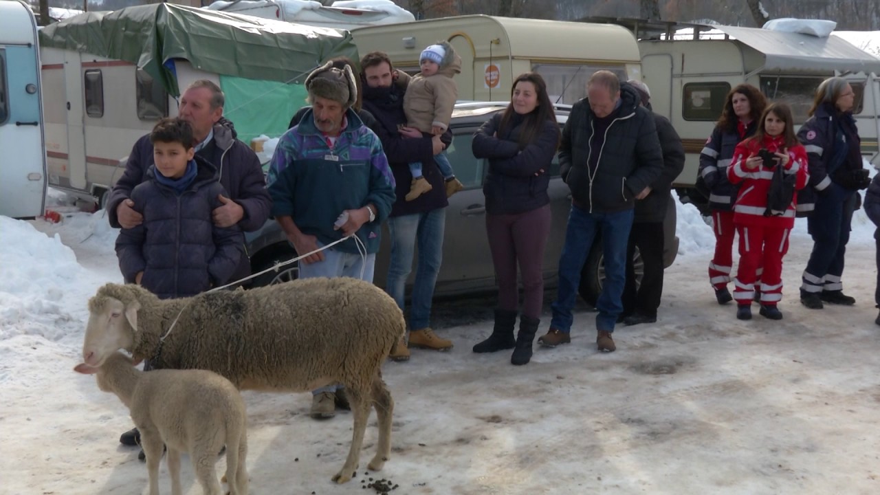Festa di S  Antonio Abate - Ancarano di Norcia 22 gennaio 2017