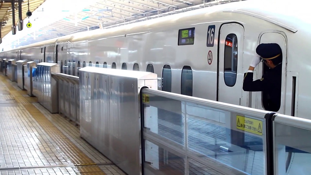 【東海道新幹線】東京駅18・19番線の発車風景【鉄道員】