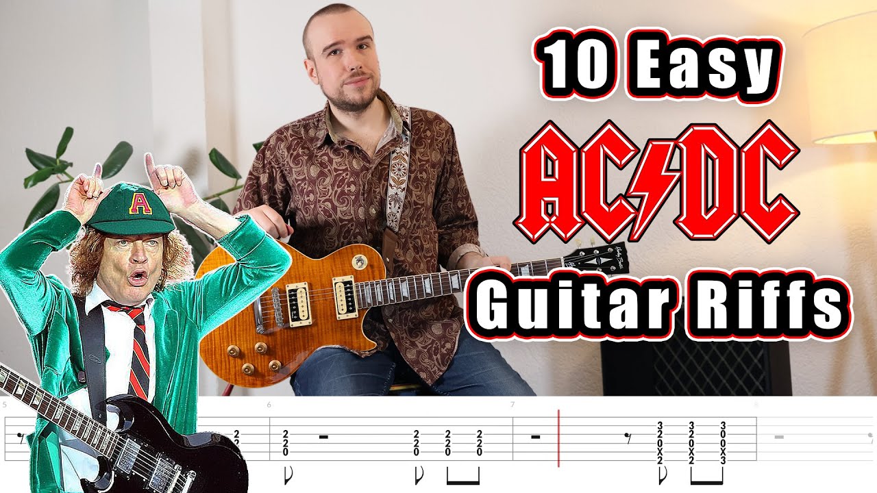 10 Easy AC/DC Riffs (with Tabs)