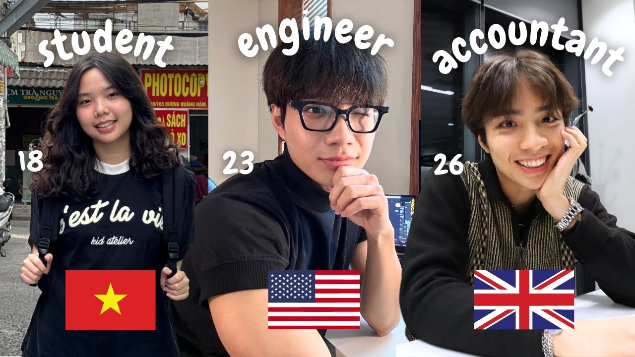 3 Siblings, 3 Countries, 3 Lives: A Day in Our Lives (US, UK and Vietnam)