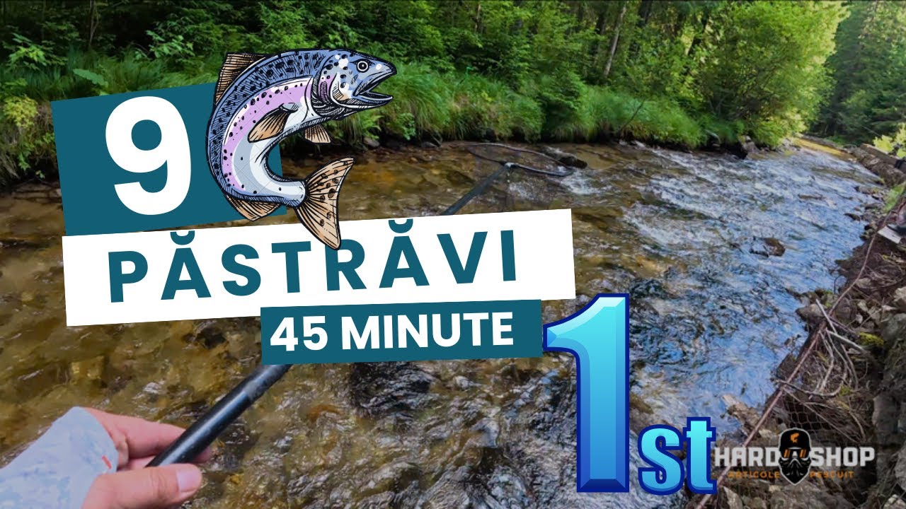 PESCUIT LA PĂSTRĂV în concurs Locul 1 pe Manșa 🎣👍💪