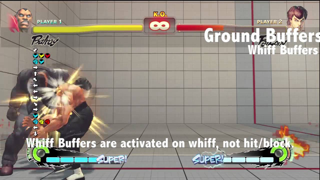 SF4 Game Mechanics: Option-Selects 1