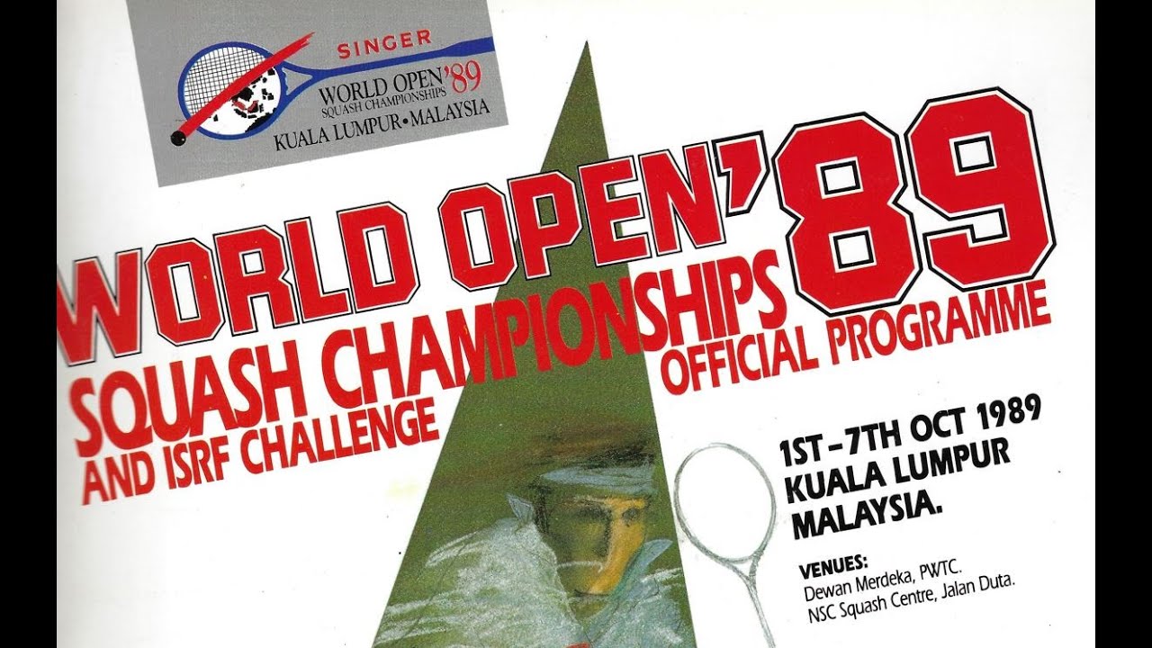 Men's World Open 1989