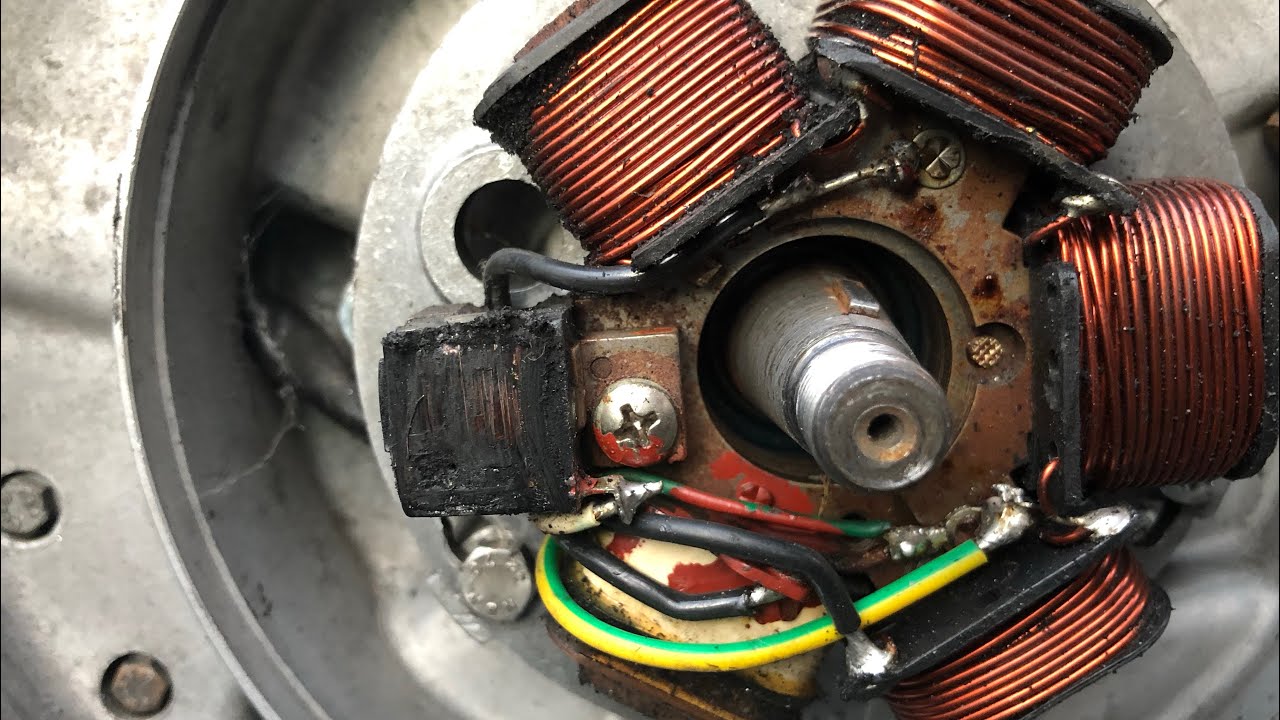 Vespa Zündung Pick Up austauschen