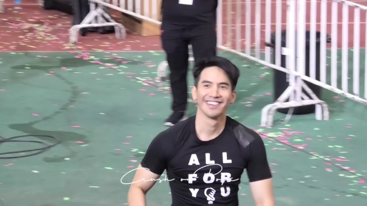 190302 พี่โป๊ปเดินทักทายแฟนๆหลังเลิกงานบอล 49 ปี ช่อง 3