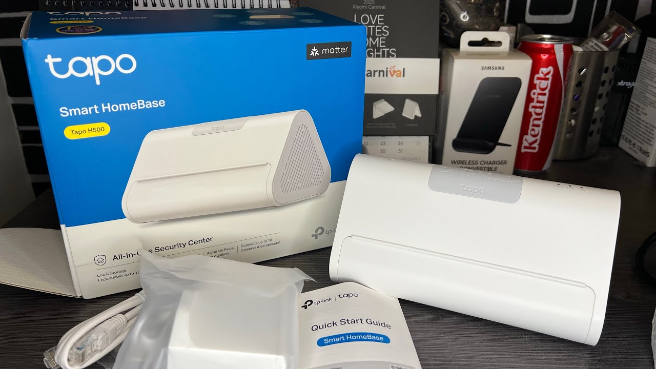 TP-Link Tapo H500 Smart HomeBase Unboxing (Global Version)