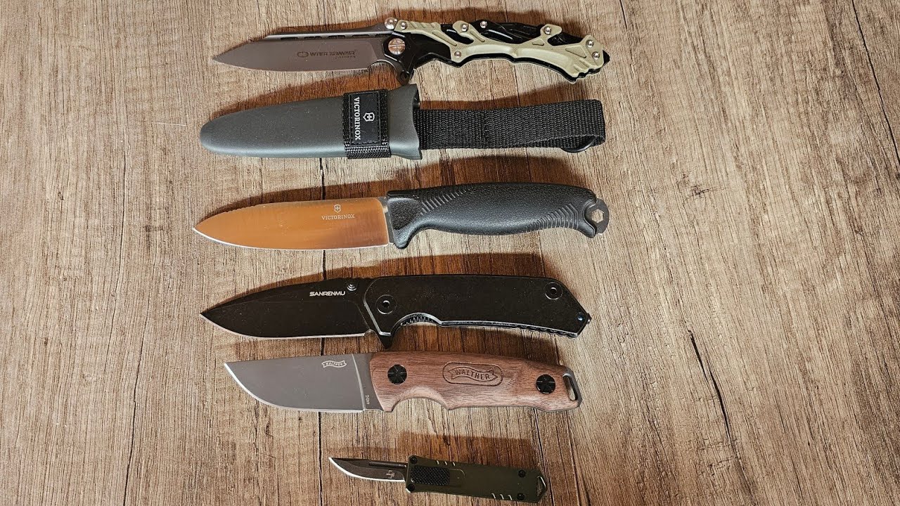 🚨 UNBOXING: 4 Messer von S&ouml;ldner Messerladen: Victorinox, Sanrenmu, Walther, B&ouml;ker OTF