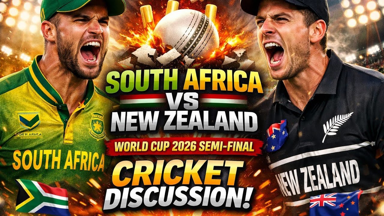 RSA vs NZ • 1st Semi-Final • ICC T20 World Cup 2026 | Badmosh Boys Podcast #cricket 
