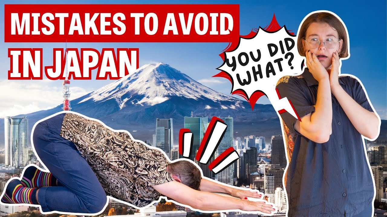 10 MISTAKES to AVOID on Your First Trip to Japan