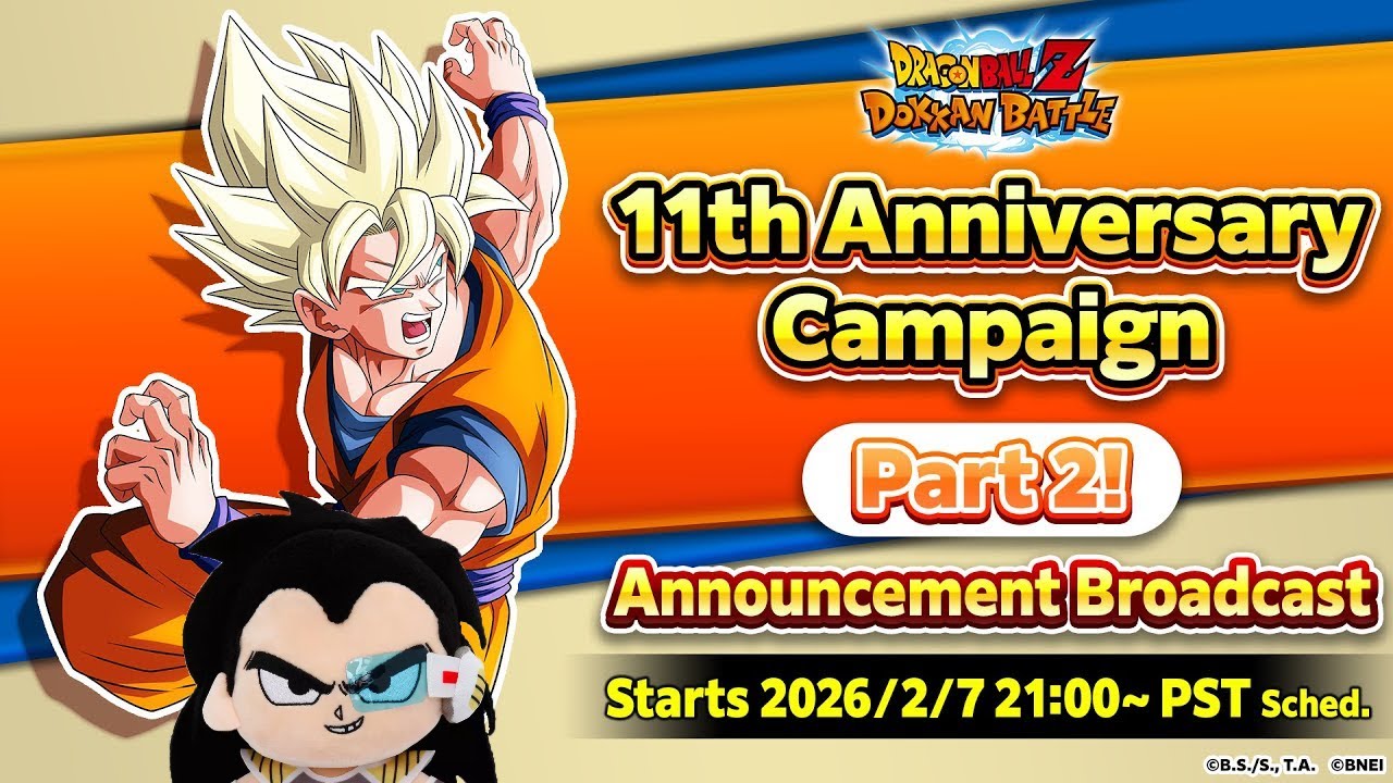 LIVE FOR PART 2 OF DOKKAN'S 11TH ANNIVERSARY! Come in a chill with us:3