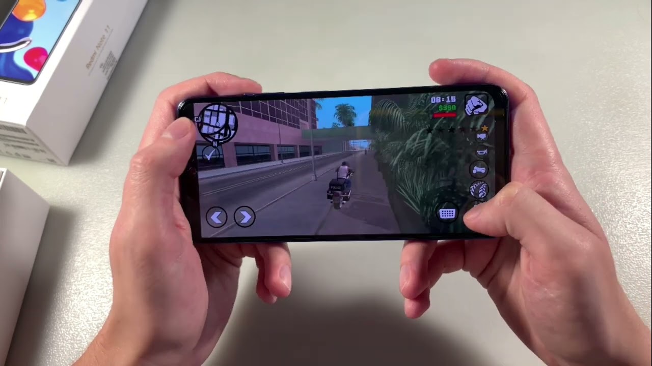 Игры Xiaomi Redmi Note 11 (PUBG:Mobile, GTA:SanAndreas, Diablo:Immortal)